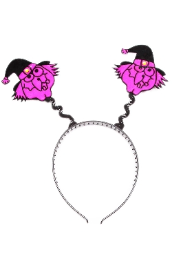 CERCHIETTO FRONTINO STREGA DI HALLOWEEN